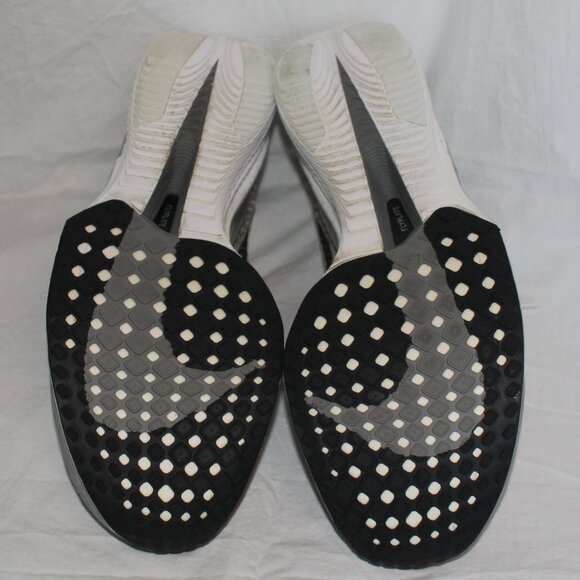 Nike ZoomX VaporFly 3 Running Shoes White/Particle Grey Metallic Men's Sz12.5 - Picture 12 of 16